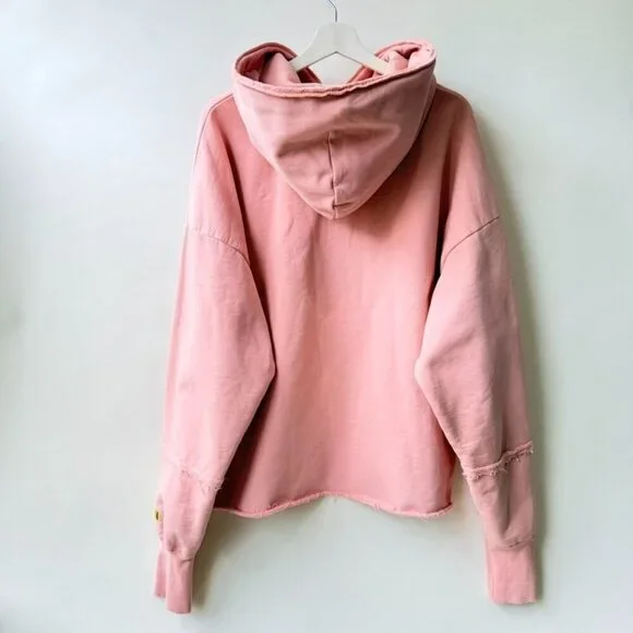 Drew House Deconstructed Mascot Hoodie Pink Unisex Size L F50 - Picture 2 of 9
